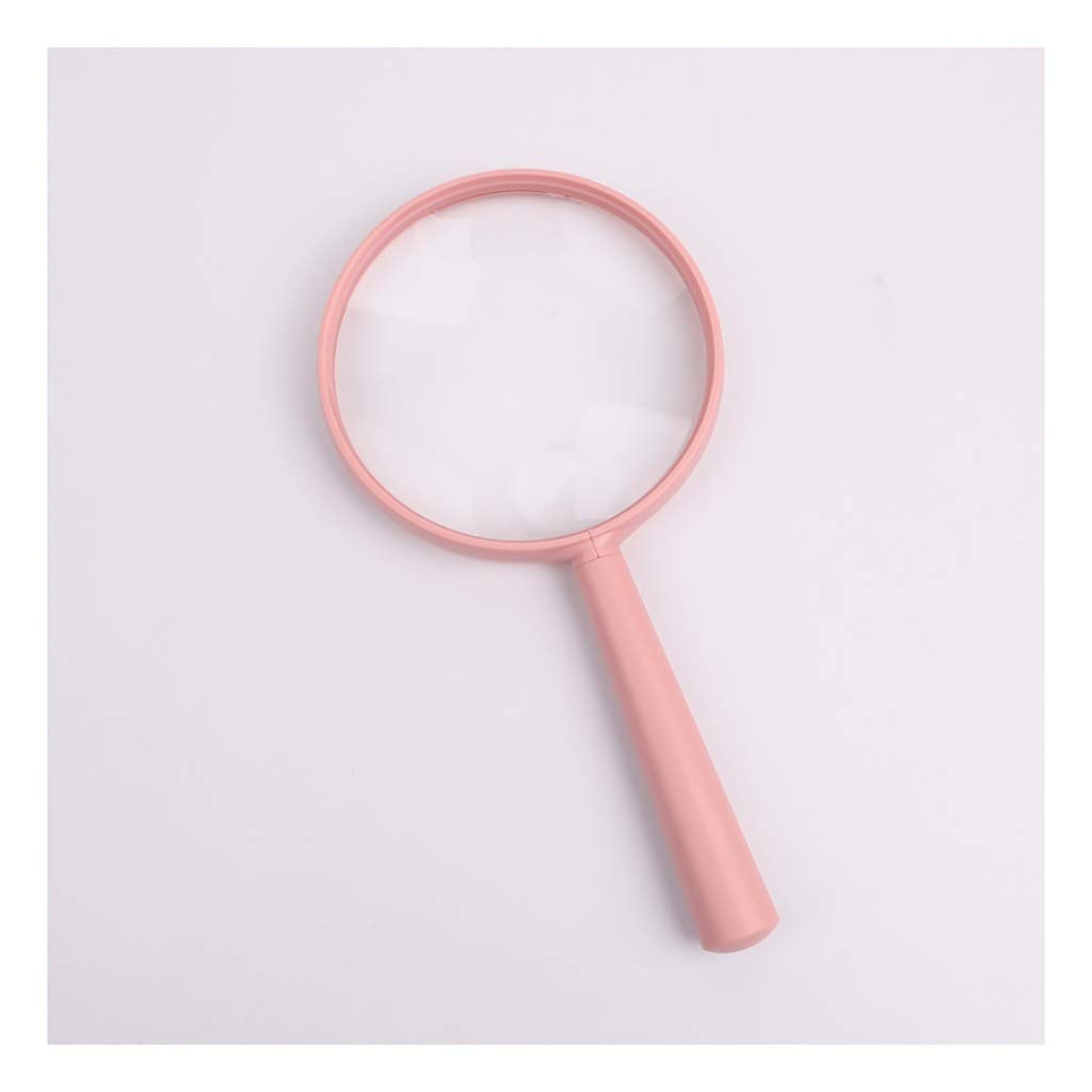 HJMMWT Lettura Licaltatura da 2,5X Lictigazione in Vetro Largo Largo Lente Orizzontale Handhell ​​Lighthell con Manico Antiscivolo ABS per Bambini Lettura Classroom Lansioning Glass