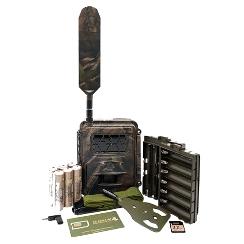 SEISSIGER Base-Cam LTE SUPERSIM-Edition Wildkamera - Überwachungskamera Jäger Outdoor