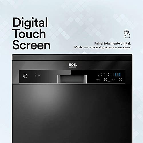 Lava Louças 14 Serviços Eos Ell14p Preta 110v