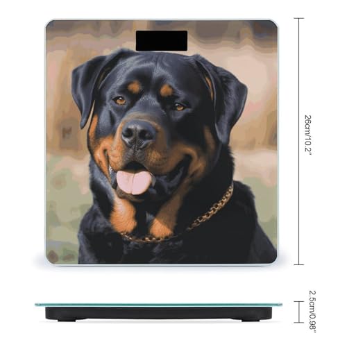 Báscula Digital de Baño Smart Rottweiler Dog Precisa miniatura 2