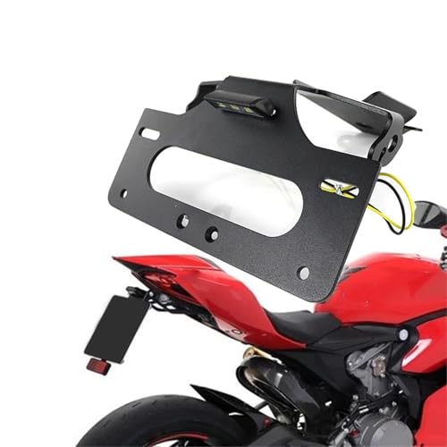 Support de plaque moto pour Ducati 899 Panigale contre les vibrations
