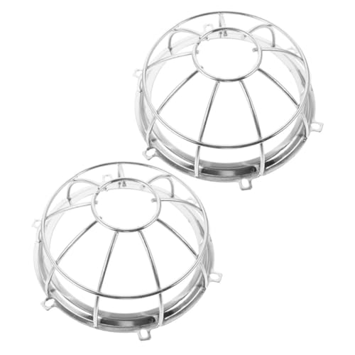 Ipetboom 2 Piezas Protector para Detector de Rociador contra Incendios Cubierta Transparente Resistente y Fácil Instalación para Hogar y Oficina