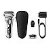 Braun Electric Razor for Men, Series 9 9293s Electric Shaver with Precision Trimmer, Rechargeable, Wet & Dry Foil Shaver and Travel Case