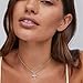 Kendra Scott Cross Crystal Pendant Necklace, Rhodium Plated Brass, Crystal, Fashion Jewelry for Women