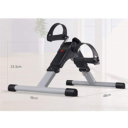 Image of Pedal Exercisers Portable Folding Mini Treadmill for Home Exercise Bike Digital LCD Display Fitness Leg Trainer Pedal Machine,