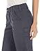 Carhartt womens Rugged Flex Loose Fit Canvas Fleece-lined Pants, Coal, 6 US