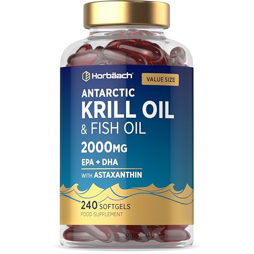 Horbaach Antarctic Krill Oil 2000mg Softgels