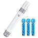 Lancing Device for Blood Testing, Diabetic Supplies for Blood Testing, Adjustable Blood Lancet Devices for Diabetics, 10 Adjustable Depth Options and Less Pain, Light Weight and Portable Lancet Pen