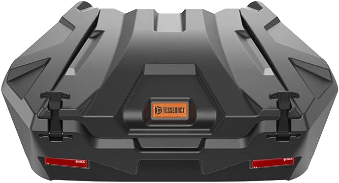 Tesseract Rear Cargo box for UTV YAMAHA YXZ 1000, Black, Large