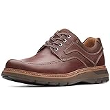 Sohle: Gummi Clarks Un Ramble Lace Mens Casual Wide Fit Shoes 10,5 UK/45 EU Mahagoni