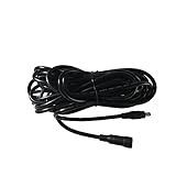 Hanvex HDX20 20ft 2.1mm x 5.5mm DC Plug Power Adapter Extension Cable, 18AWG Heavy Duty Cord for 12V, 24V LED Strip, Lighting, and more