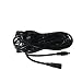 Hanvex HDX20 20ft 2.1mm x 5.5mm DC Plug Power Adapter Extension Cable, 18AWG Heavy Duty Cord for 12V, 24V LED Strip, Lighting, and more