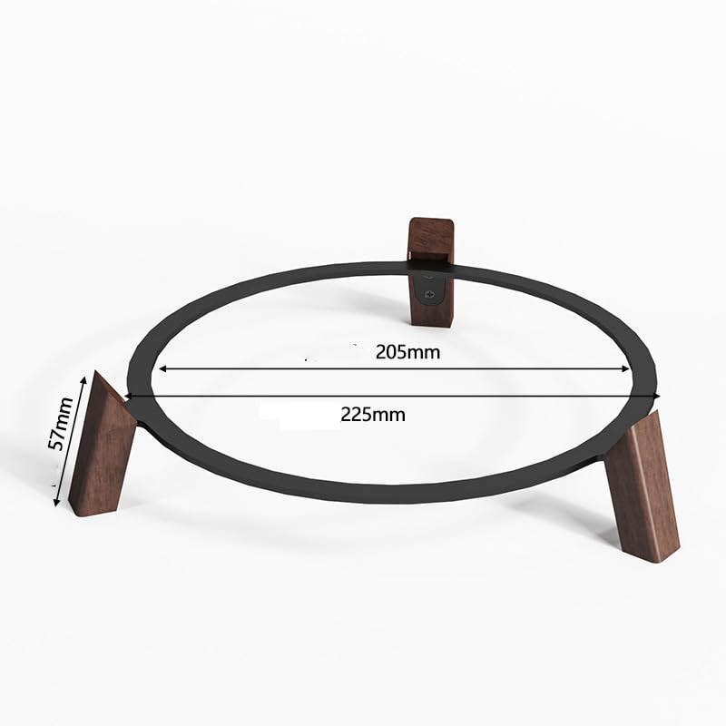 Support en bois pour enceinte Aura Studio résolvant les vibrations de table - 5