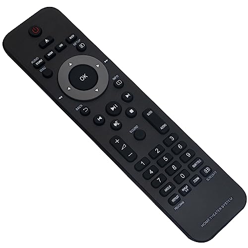 VINABTY Replace Infrared Remote Control Fit for PHILIPS HOME THEATERS SYSTEM HTS3540 HTS3540/12 HTS5520/12 HTS5530 HTS5540 HTD3200 HTS2200 HTS2200/93 - Image 2
