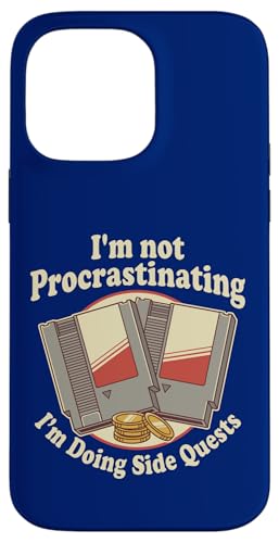 I'm Not Procrastinating I'm Doing Side Quest RPG�Q�[�}�[ �X�}�z�P�[�X iPhone 14 Pro Max �p