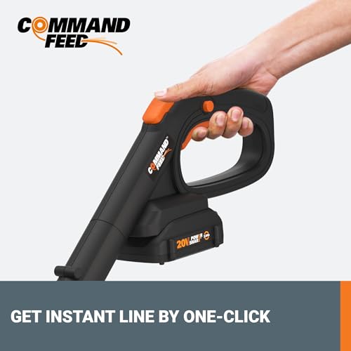WORX 20V 12‘’ Cordless String Trimmer & 360 CFM Leaf Blower Combo, 2 Batteries & Charger Included, WG930.2 by WORX - Image 5