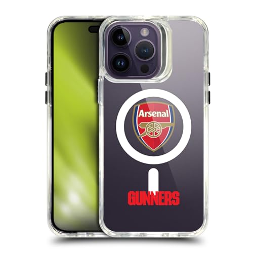 Coque Arsenal FC iPhone 14 Pro Max antichoc MagSafe étui protection rigide
