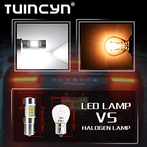 Tuincyn Bau15S Led Light Bulbs White 7507 Py21W 12496 5009 7507Ast Brake Light Turn Signals Light Bulb Backup Reverse Lights Tail Lights Reverse Light Dc 12V (Pack Of 2) #TOP1
