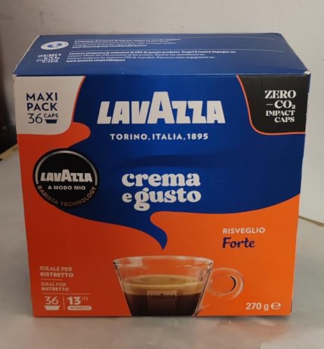 Caffè Lavazza A Modo Mio Miscela Crema e Gusto FORTE,