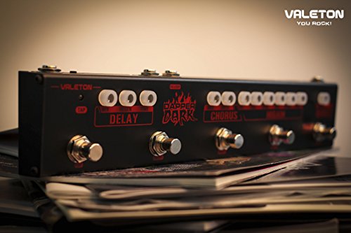 Valeton VES-3 Dapper Dark Multi-effects 5 in 1 Guitar Pedals for Electric Guitar