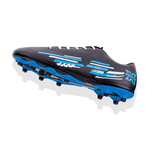 Image of Vector X Kick-X Football Studs for Men /Sports and Athletic Footwear with TPU Sole, Synthetic Leather Upper /Textured Pattern /Comfortable Football Soccer Shoes