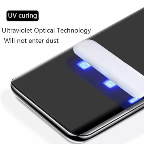 Image of Diruite UV Tempered Glass for Vivo V25 Pro- Premium 9H Hardness, Full Edge-to-Edge Coverage, Crystal HD Clarity, UV Glue with Easy Installation Kit (Pack of 1)
