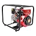 Diesel Engine Water Pump, 2-inch 131.23ft ³/h 85ft Lift, 23ft Suction, 196CC 4-Stroke Portable High Pressure Diesel Powered Trash Water Transfer Pump Garden Farm Irrigation Pump for Irrigation Pool