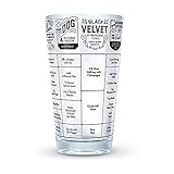 Fred GOOD MEASURE Cocktail Recipe Glass, Hangover  - 5186688