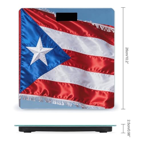 Báscula digital para baño Puerto Rico 400 lb precisión miniatura 2