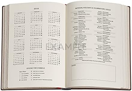 Paperblanks 12 Month Planners 2022 Golden Pathway | Horizontal | Midi (130 × 180 mm)