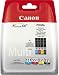 Produktbild Canon 6508B005 - CLI-551 C/M/Y/BK Schwarz, Gelb (6508B005)