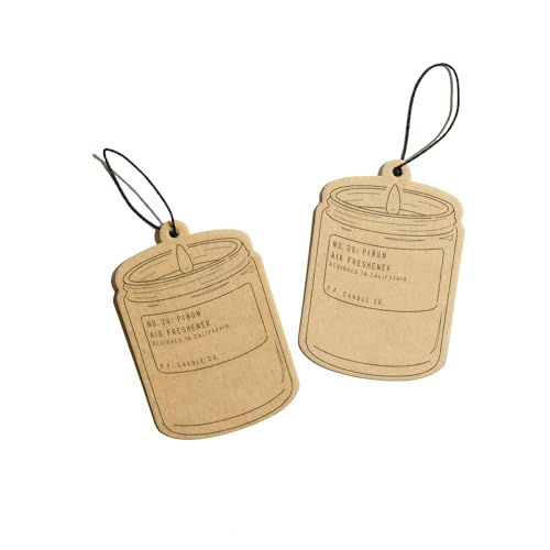 P.F. Candle Co. Piñon Scented Air Freshener (Pack of 2) Designed For Small Spaces and Closets, Made in the U.S.A.