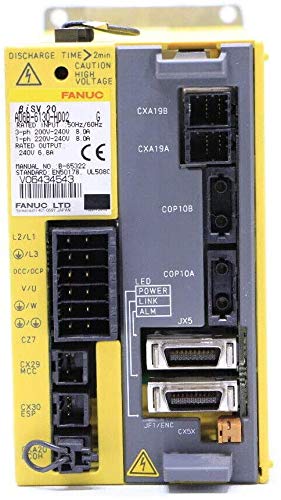 Amazon | サーボモータ A06B-6130-H002 βiSV 20 シリーズ モーター