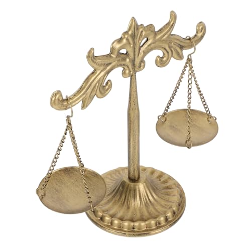 OHPHCALL Expositor De Joyas De Metal: Bandeja con Escultura De...