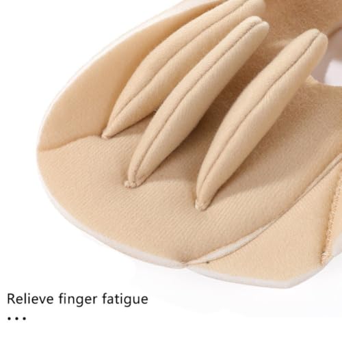 Lamdbao 1 Paire De Séparateurs De Doigts De Protections De Paume pour Contractures De Main, Coussinet en Mousse Souple Ajustable pour Avc, Arthrite, du Canal Carpien, Personnes Âgées en – vue 6