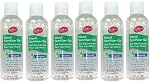 6 x 190mL - Purest Séparateur à base d'alcool et gel hydratant - 70% Désinfectant de l'alcool éthylique 6.4Oz Emballage en vrac 6 Fabriqué au Canada
