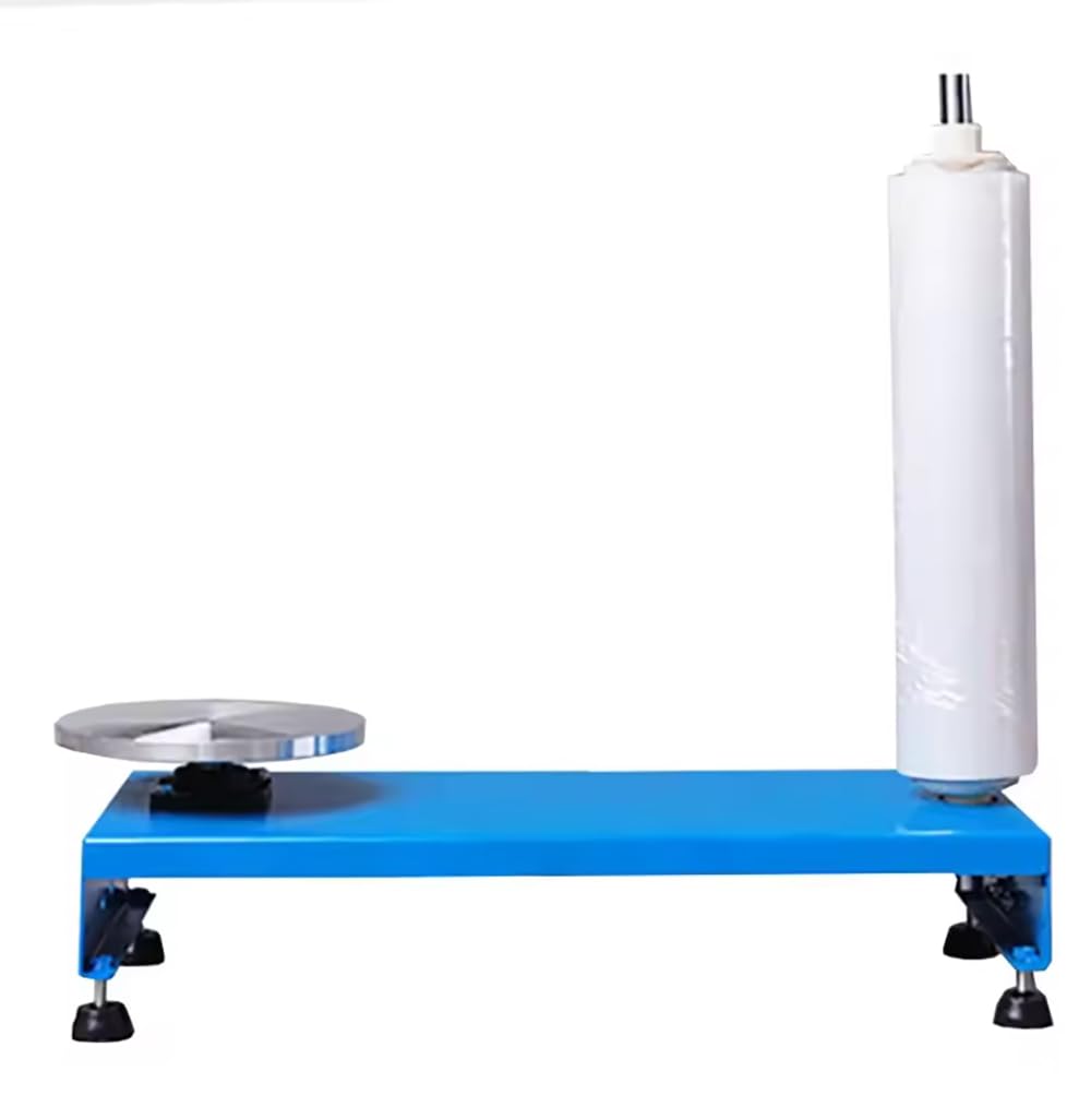 Industrielle Paletten-Stretchwickelmaschine mit Schnellwickelspender, 30 cm Drehteller für effizientes Verpacken