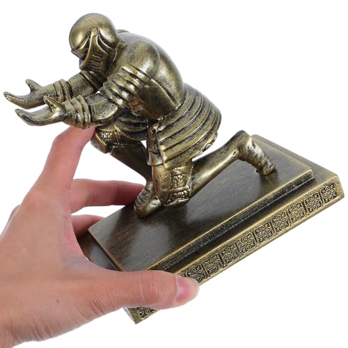 Porte-stylo chevalier bronze STOBAZA, l'id&eacute;e cadeau originale pour un bureau unique - 5