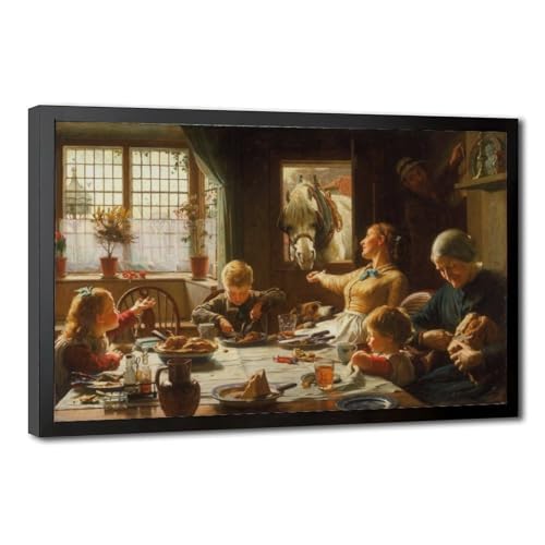Poster One of The Family Cotman pour habiller un petit mur vide impression toile avec cadre