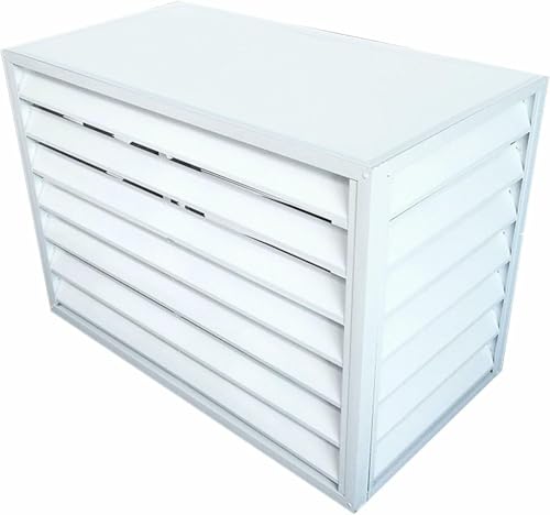 Cubiertas de aluminio resistentes antirrobo para proteger aire acondicionado exterior 2