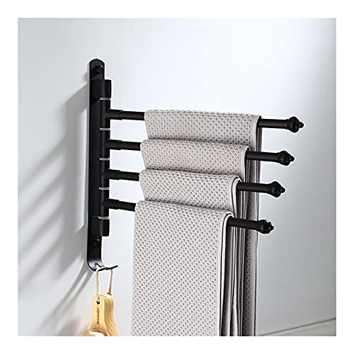 Porte-serviettes pour salle de bain pliable pour optimiser les petits espaces