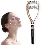 SZMDLX Face Massager, 9 Level EMS Face Lifting Device Anti Aging with 3 Colors 3 Modes 42±3°C,Lifting & Firming Device Reduces Fine Lines for Face, Neck, Thighs, and Arms