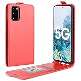 s view flip cover Compatibilité: Cet étui en cuir est compatible avec le Samsung Galaxy S20 FE 4G 5G (6.5 pouces) Smartphone. Veuillez vérifier votre modèle de téléphone portable avant de l'acheter.