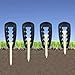 2PCS Adjustable Golf Tee Height Tool – Precision Tee Height Setter for Consistent Swings, Durable Aluminum Design, Easy-to-Use Golf Training Aid
