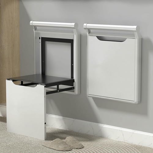 LCUVIMPEX Wandmontierter Klappstuhl, An der Wand montierter...