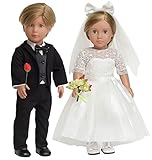 sweet dolly Doll Clothes Accesories First Communion Wedding Dress and Suit Set for American 18 inch Doll Boy and Girl