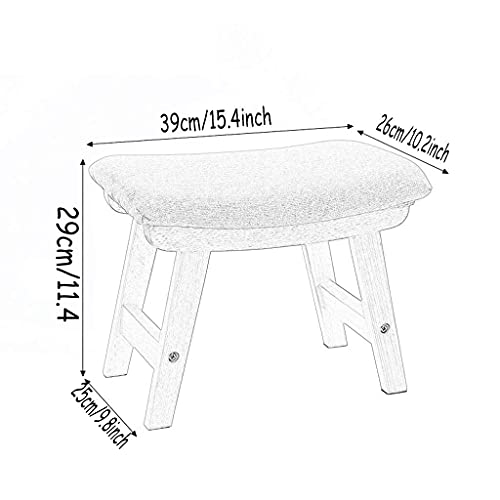 Tabouret de maquillage confortable pour chambre et coiffeuse - 4