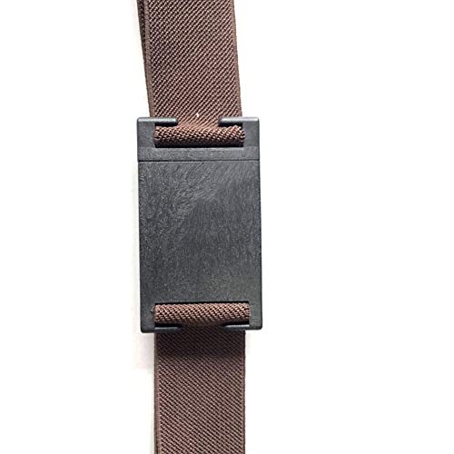 MOMOJ Creative Lazy Belt Hebilla de cinturón magnética, Unisex Invisible ajustable Correa de cinturón de cintura deportiva para correr, andar en bicicleta, caminar, viajar (D)