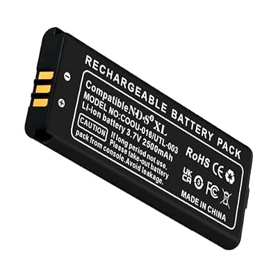UTL-003 Battery, (2026 New Version) 2500mAh Ultra High Capacity Li-ion Battery Replacement for Nintendo DSi XL, DSi LL, DS XL,Game Console, with Repair Tool Kit (Not for Nintendo DSi NDSi DS Lite)