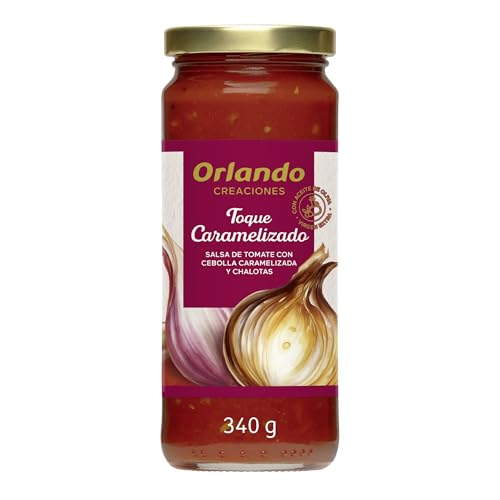 ORLANDO Tomate Frito Creaciones con Cebolla Caramelizada y Chalotas Frasco 340g